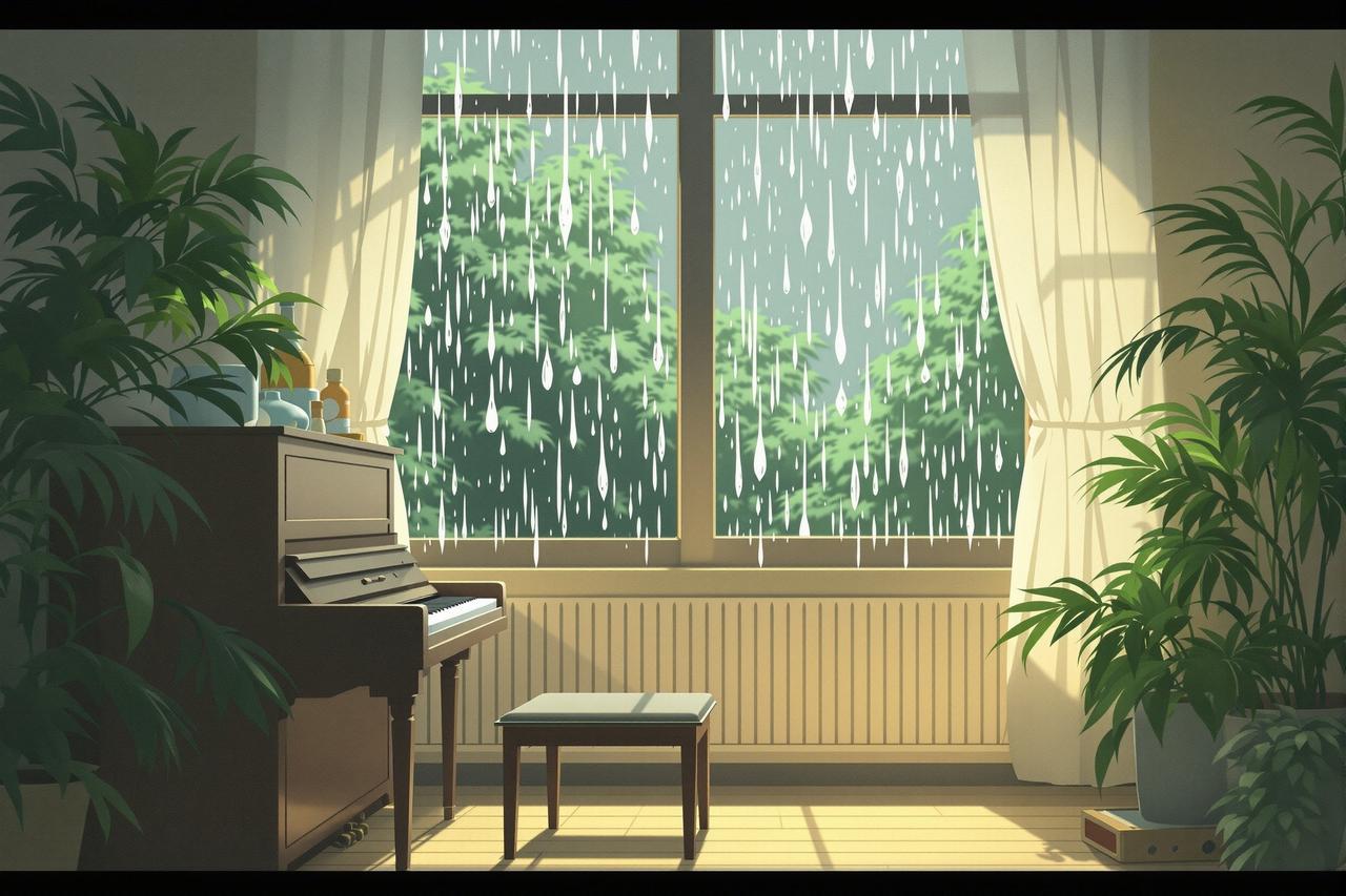 看ai短剧 - 雨天的旋律 看ai短剧 - 雨天的旋律,治愈日常治愈动漫短剧