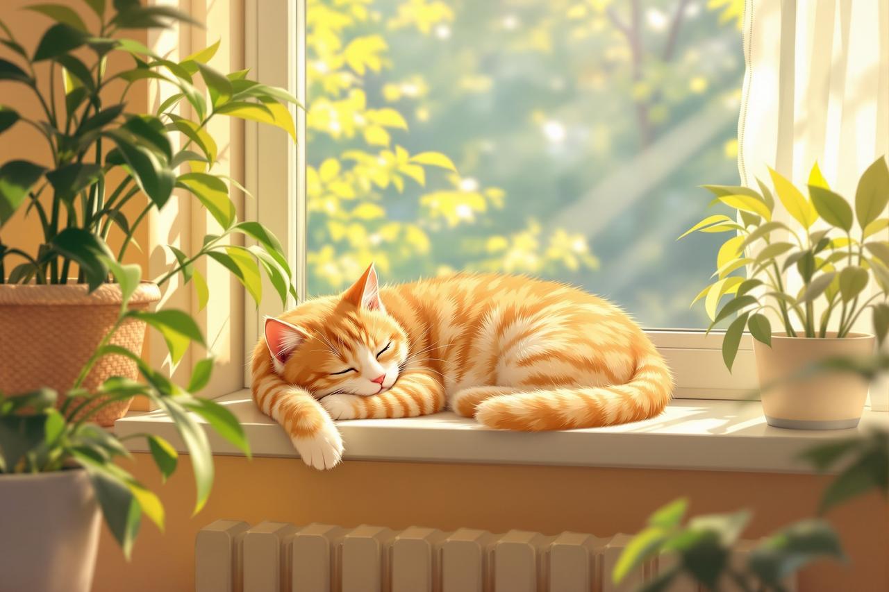 看ai短剧 - 猫咪的午后 看ai短剧 - 猫咪的午后,暖心陪伴治愈动漫短剧
