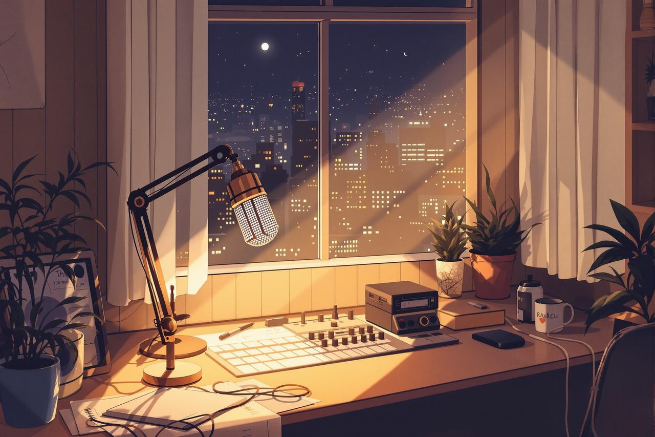 看ai短剧 - 深夜电台 看ai短剧 - 深夜电台,暖心陪伴治愈动漫短剧